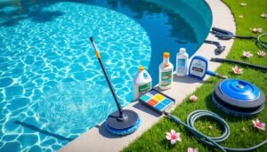 découvrez notre checklist complète pour la remise en route de votre piscine au printemps et préparez-la parfaitement pour la baignade.